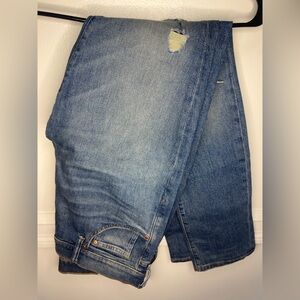 H&M Men’s Skinny Fit Jeans Size 34x32 Blue Wash Distressed ans